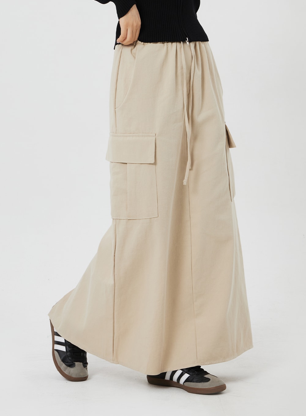 Ribbed Knit Zip-Up CF324