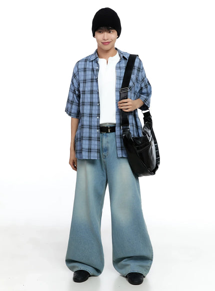 Men's Checkered Shirt IG520