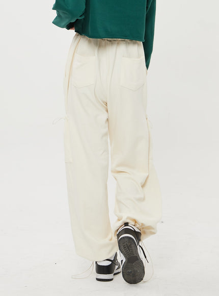 Drawstring Pocket Track Pants BF316