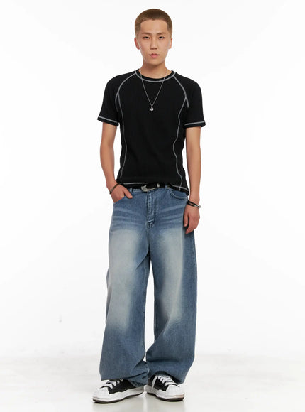 mens-waffle-knit-slim-fit-t-shirt-il518