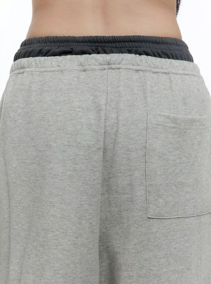 layered-button-baggy-sweatpants-io527