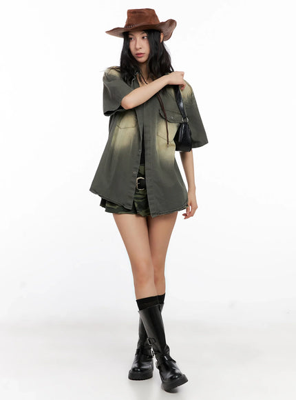 camo-ruffle-mini-skirt-ig508