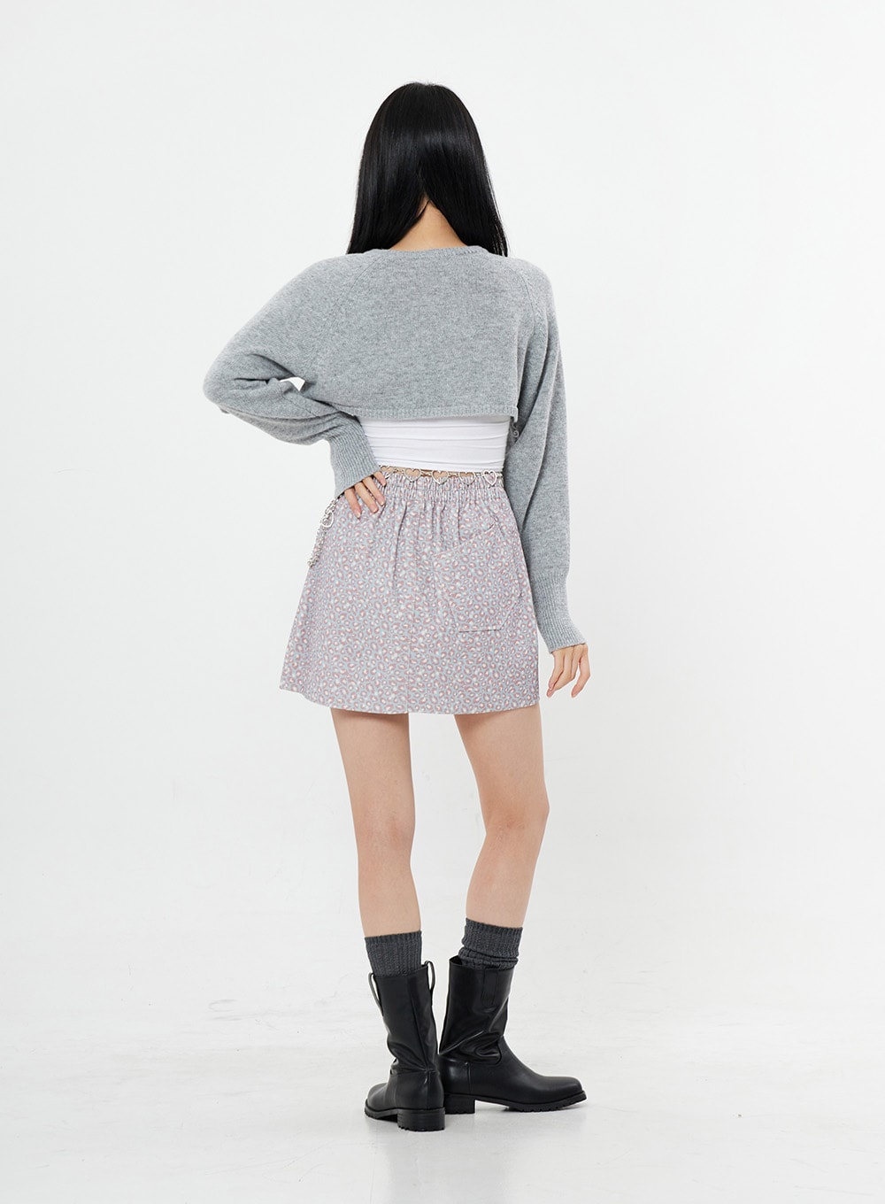 Bolero Knit Crop Top BS26