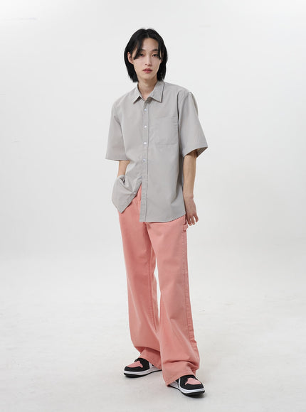 Color Cotton Pants Unisex CY318