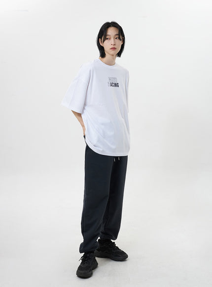 Graphic Track Pants Unisex CY319