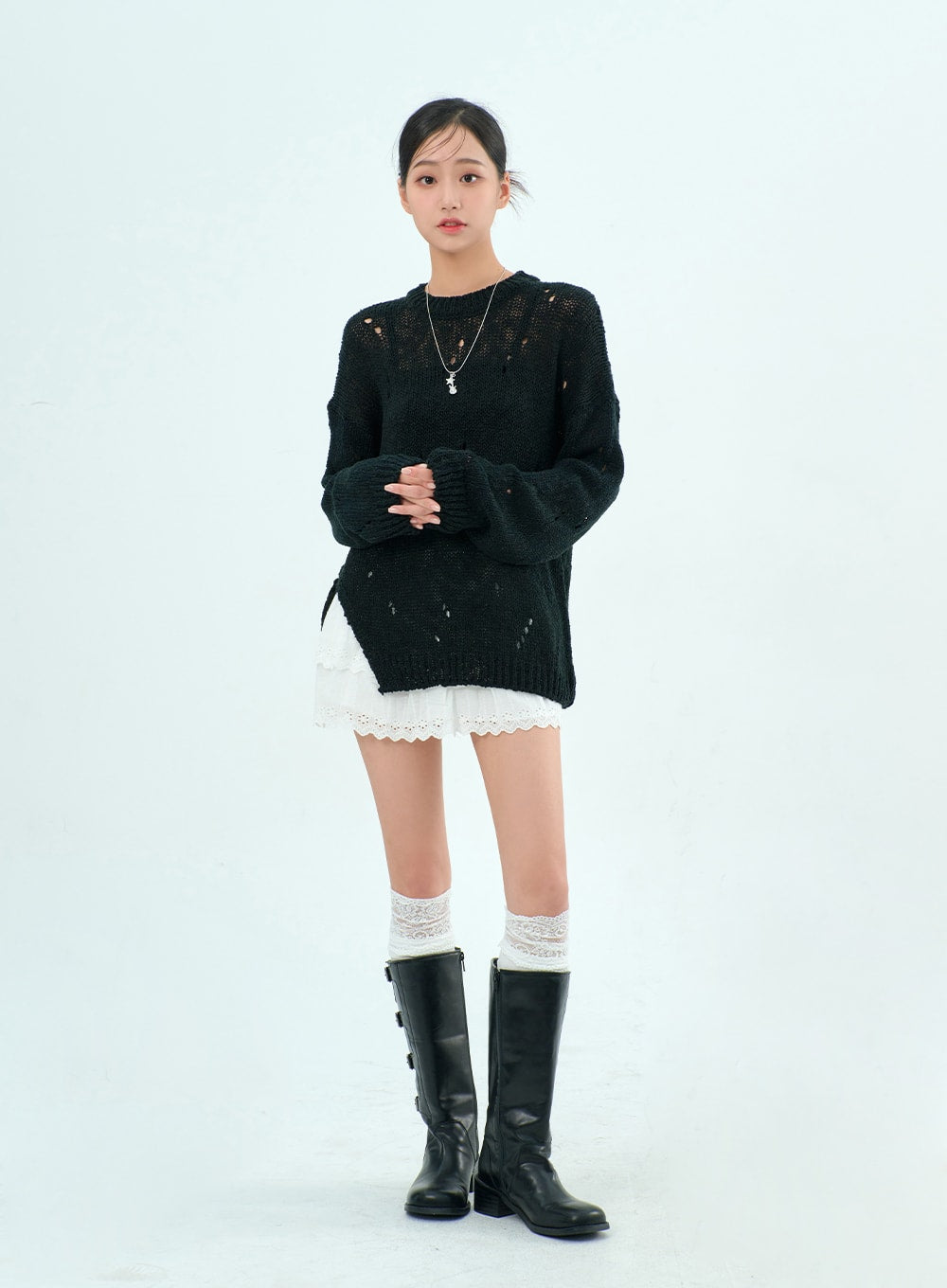 Ripped Sweater BA328