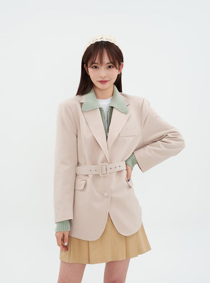 Modern Daily Jacket and Belt Set BA01