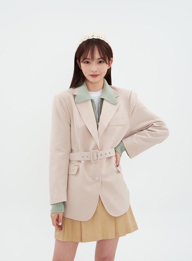 Modern Daily Jacket and Belt Set BA01