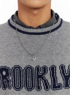 peace-pendant-ball-chain-necklace-id524