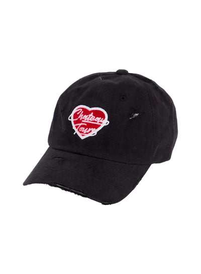vintage-embroidered-cap-black-in524 / Black