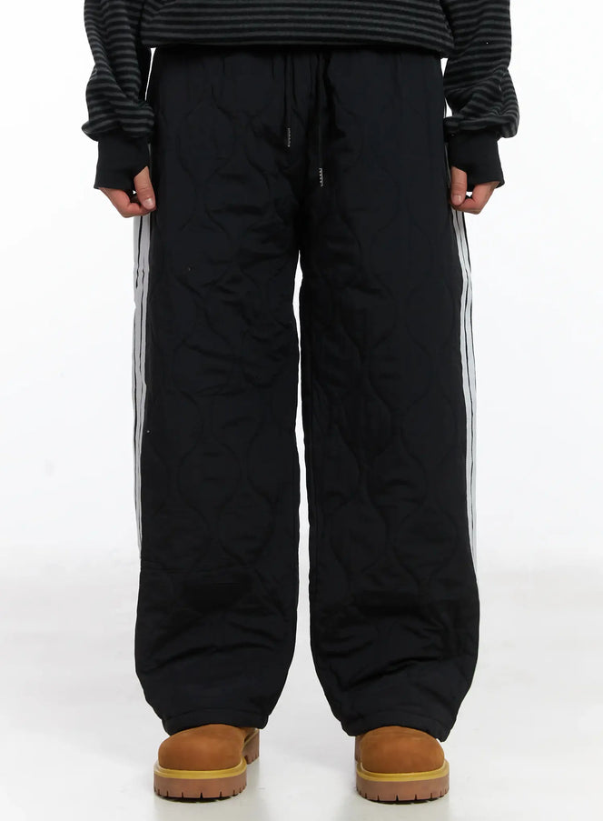 side-lined-adjustable-track-pants-id515 / Black