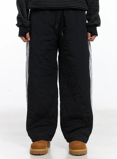 side-lined-adjustable-track-pants-id515 / Black