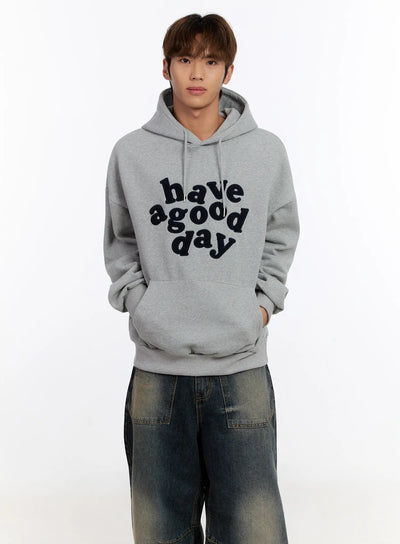 mens-good-day-casual-hoodie-in524 / Gray