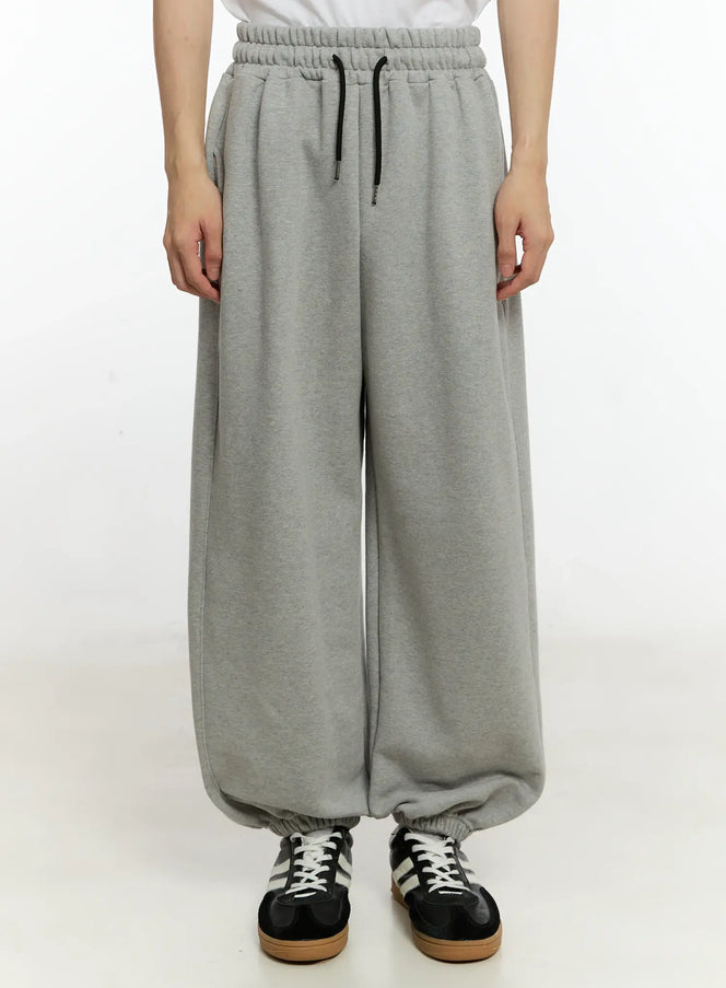 mens-versatile-balloon-fit-sweatpants-io531 / Gray