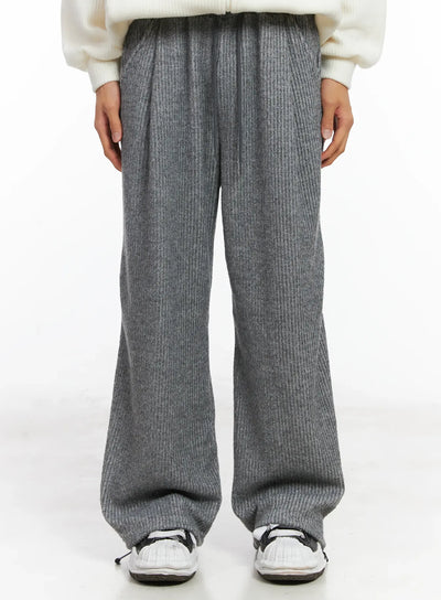 mens-ribbed-lounge-pants-id511 / Gray