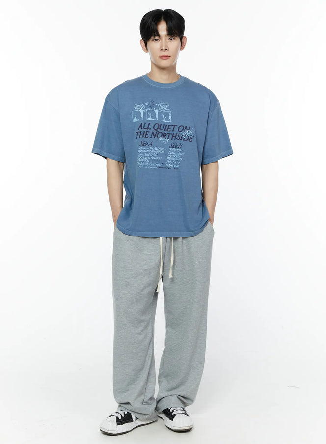 vintage-core-graphic-t-shirt-ia530 / Light blue