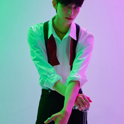 shaped-bow-tie-in503 / Red