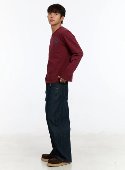 mens-long-sleeve-tee-with-plaid-pocket-im530