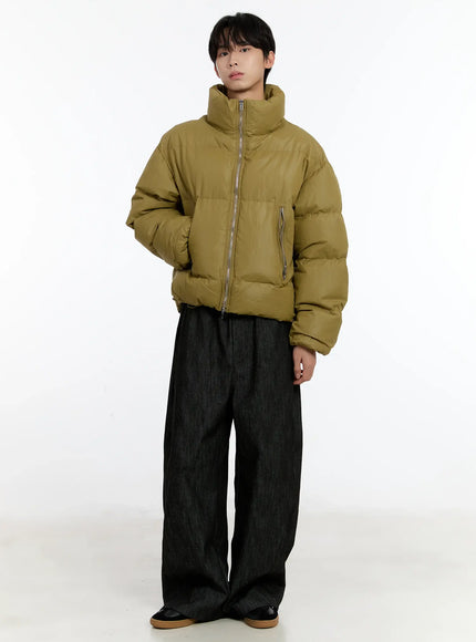 mens-cropped-puffer-jacket-dark-yellow-id502