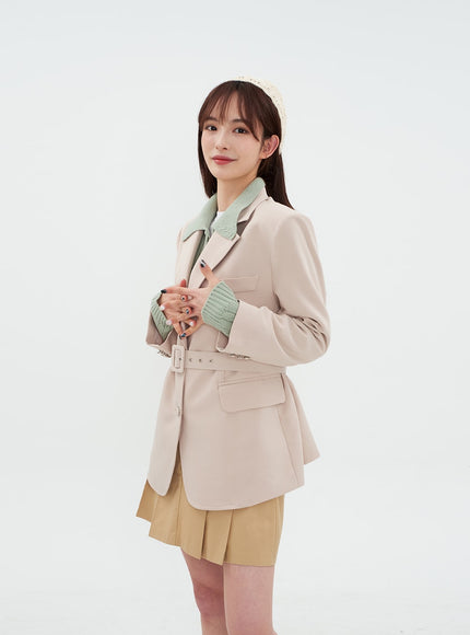 Modern Daily Jacket and Belt Set BA01