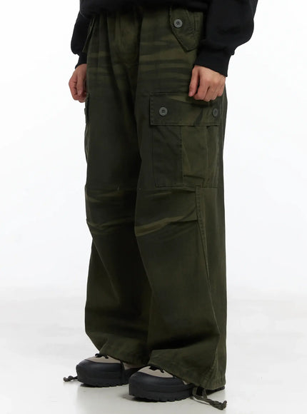 dark-green-wide-cargo-pants-id515