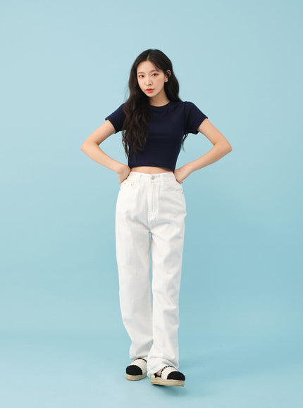 Everyday Cropped T-Shirt BJ03