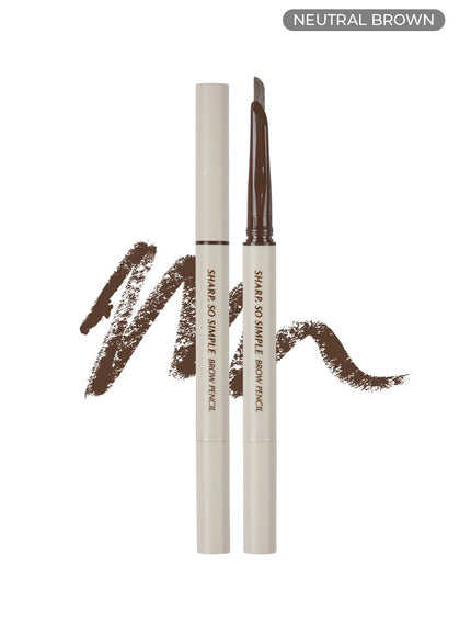 sharp-so-simple-brow-pencil-0-18g / 03 NEUTRAL BROWN