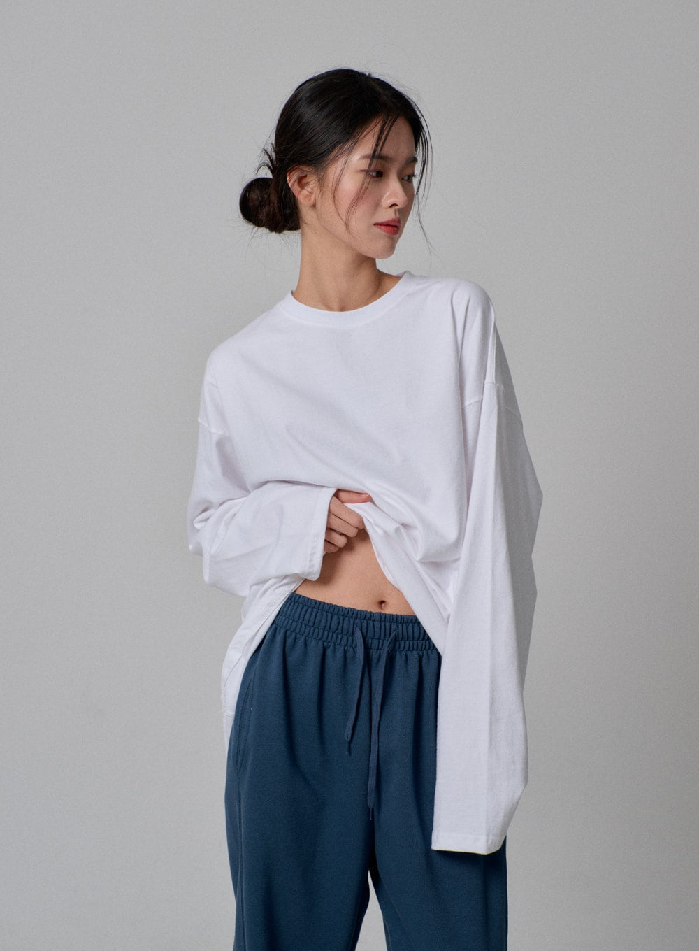 Oversize Long Sleeve Tee IJ313