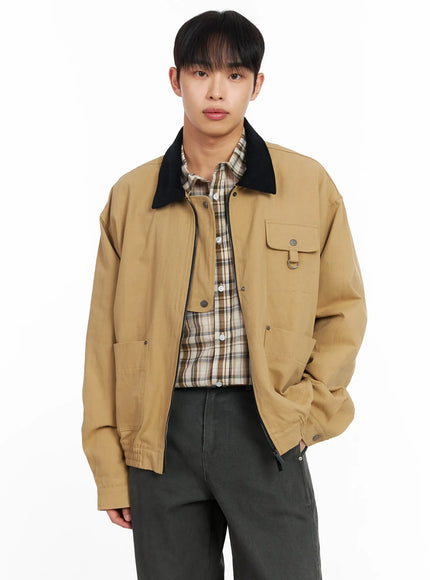 mens-collar-contrast-jacket-im516