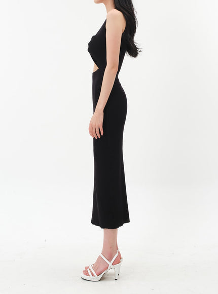Front Cut Out Maxi Sleeveless Dress IM5