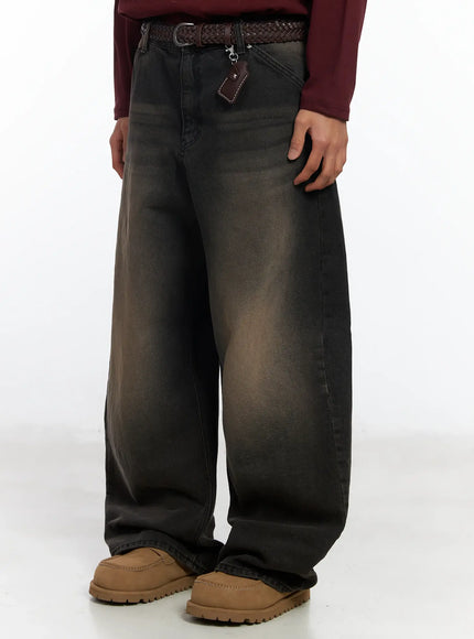 mens-dark-wash-vintage-jeans-if506