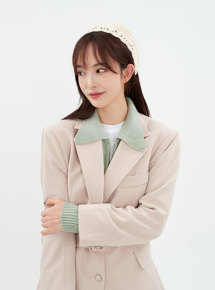 Modern Daily Jacket and Belt Set BA01