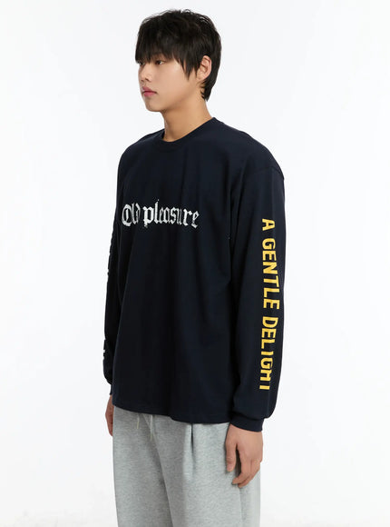 Men's Graphic Long Sleeve Tee IM502