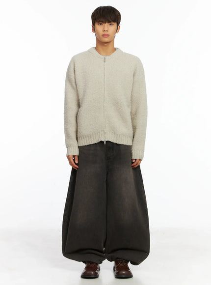 mens-boucle-zip-up-cardigan-ij514