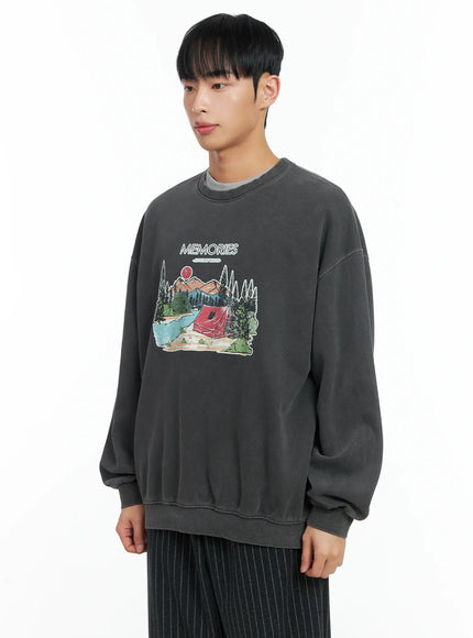 Men's Memories Graphic Sweatshirt IN518