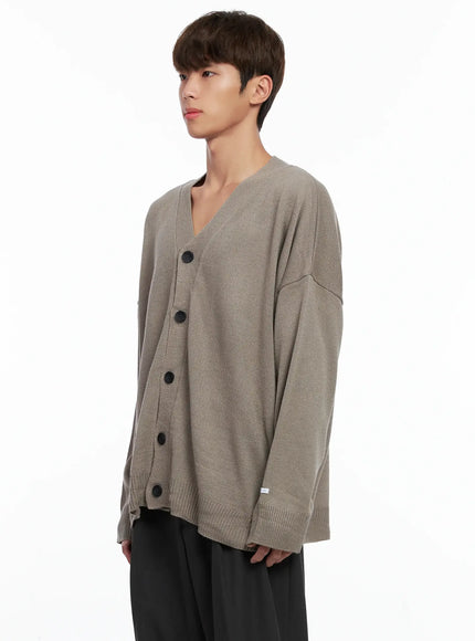 mens-oversized-v-neck-cardigan-io506