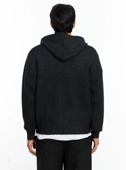 mens-double-zip-knit-hooded-jacket-ij527