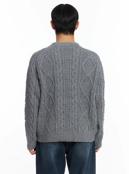 Basic Knit Wool Button Cardigan ID515