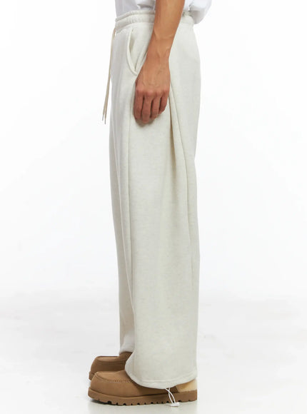 mens-side-pintuck-fleece-sweatpants-ij514