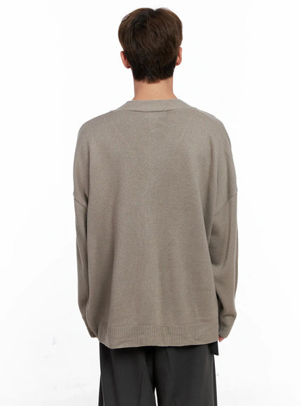 mens-oversized-v-neck-cardigan-io506