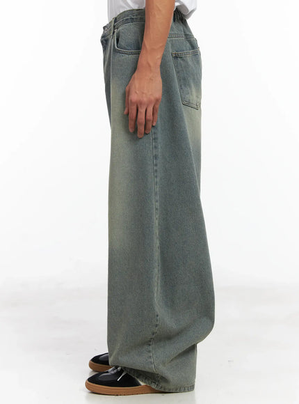 Men's Relaxed Fit Wide Jeans ID511