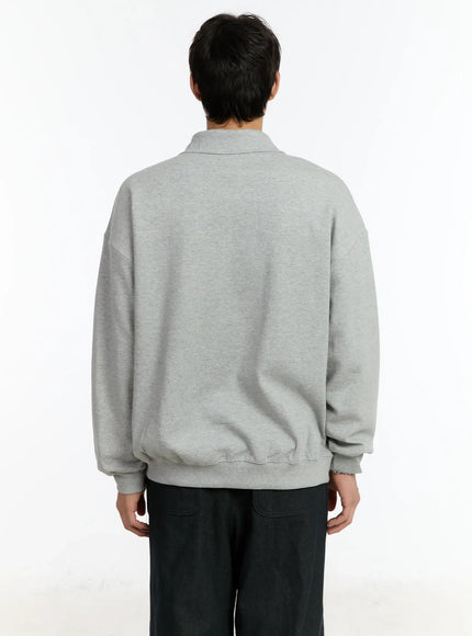 mens-1984-half-zip-up-collar-sweatshirt-im502
