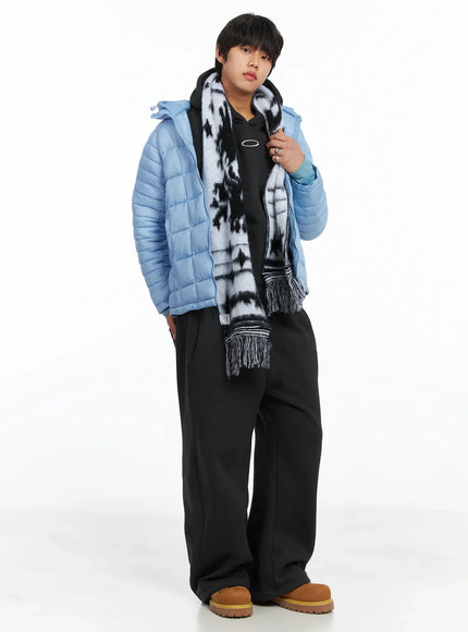 mens-contrast-star-graphic-scarf-ij512