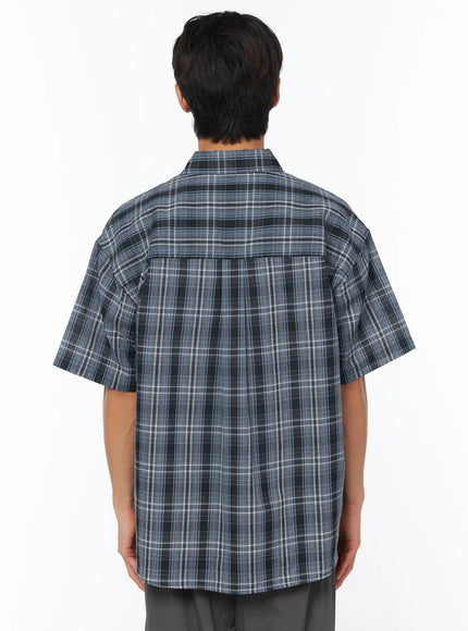 mens-classic-check-short-sleeve-shirt-iy529