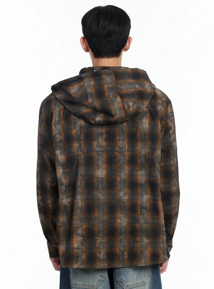 mens-dark-wash-plaid-hooded-flannel-if516