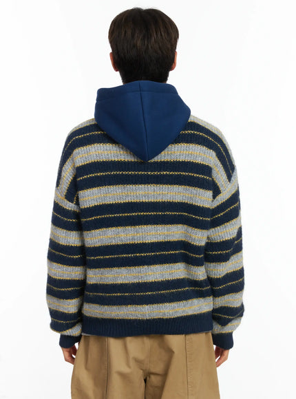mens-striped-knit-cardigan-ij514