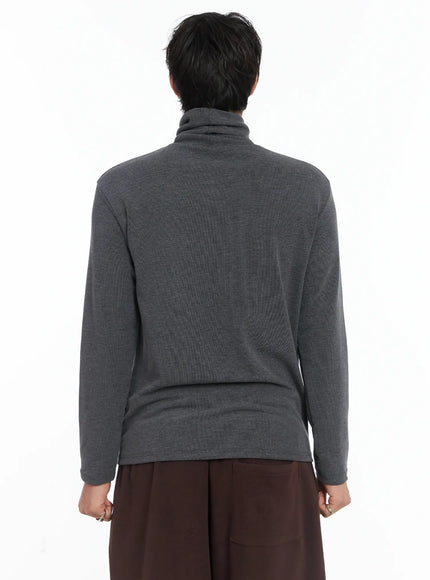 mens-loose-fit-turtleneck-long-sleeve-top-ij512