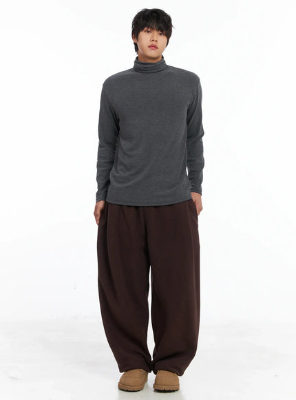 mens-loose-fit-turtleneck-long-sleeve-top-ij512