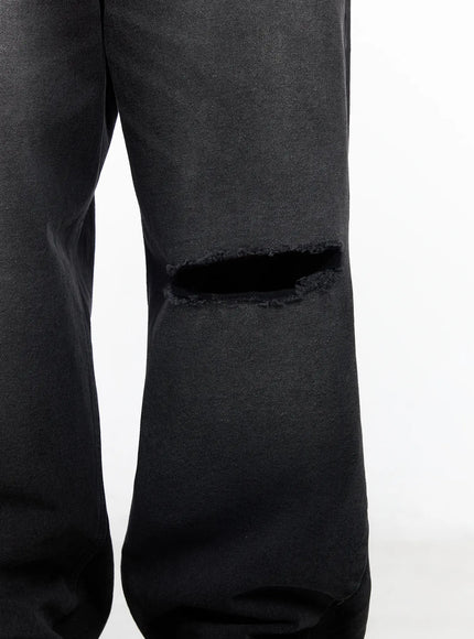 Men's Distressed Baggy Jeans IA501