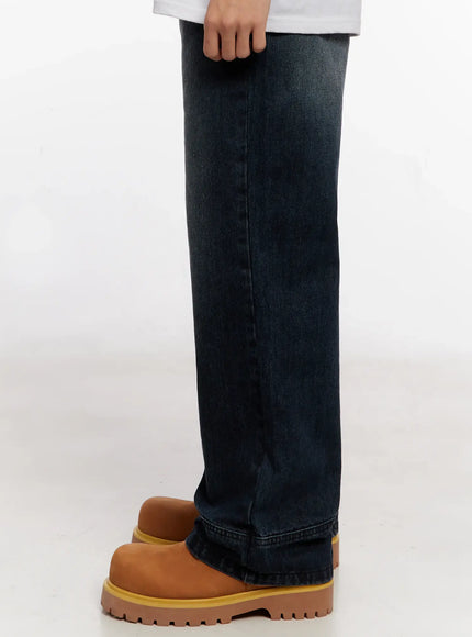 Men's Wester Wide Leg Jeans IO528